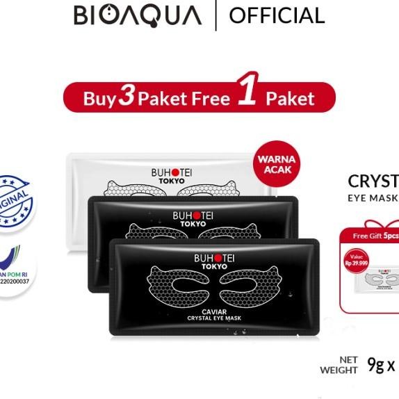 Bioaqua Buhotei Caviar Crytal Eye Ma Anti Wrinle Maer Mata
