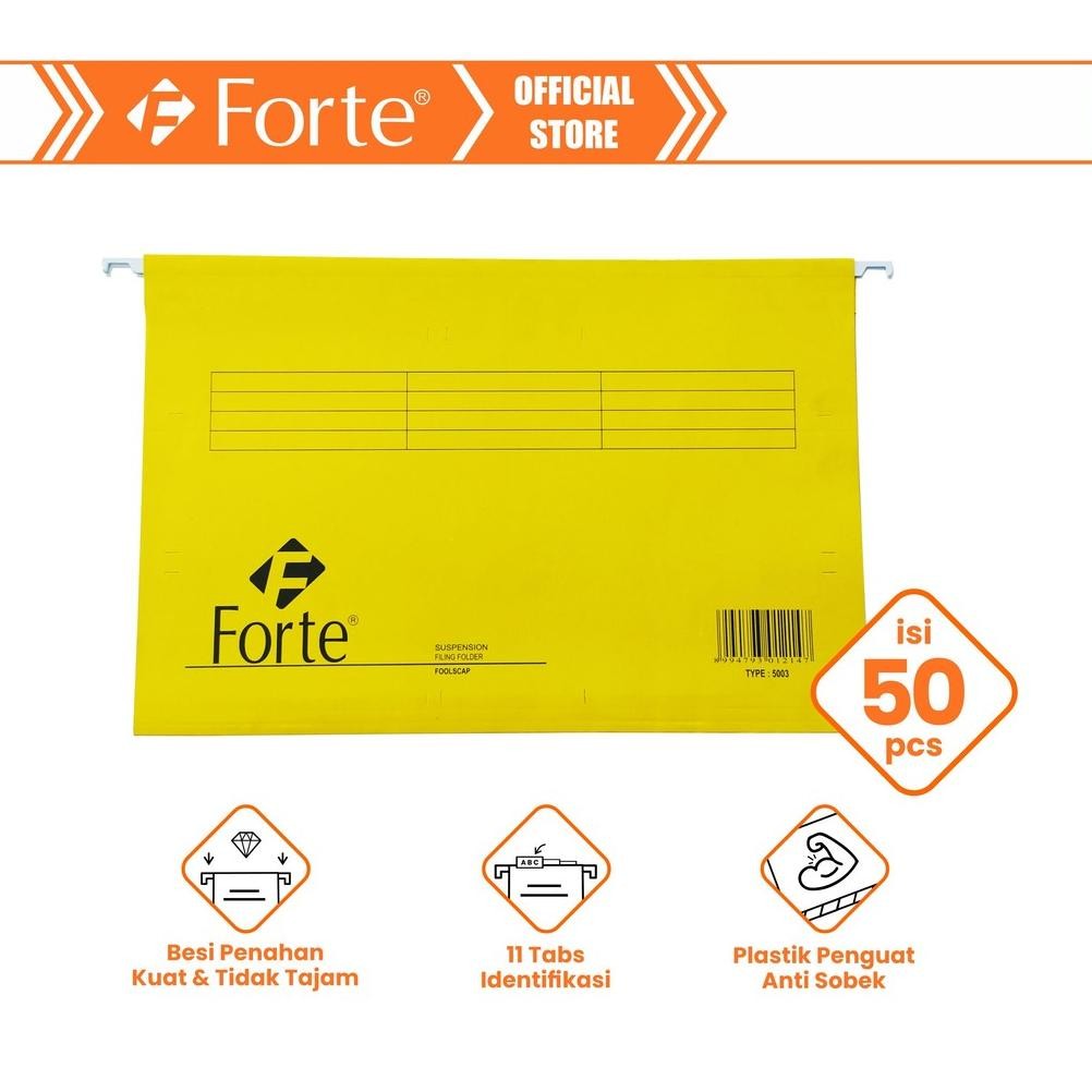 

ZOE [FORTE] [50PCS] MAP GANTUNG HANGMAP SUSPENSION FILE F4 YELLOW