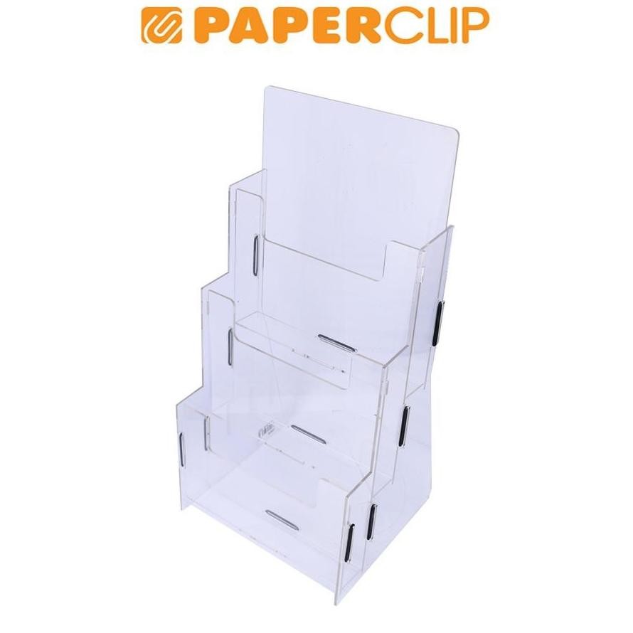 

ZOE ACRYLIC BROSUR HOLDER / AKRILIK GOJIE A5 3S