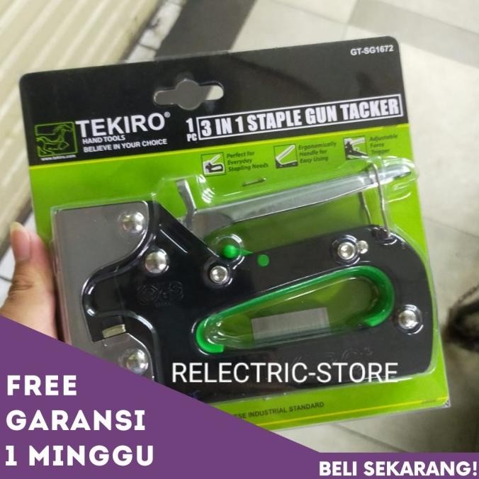 

Promo Staples tembak tekiro 3 in 1 / steples tembak tekiro 3 in 1 / 6-14mm COD