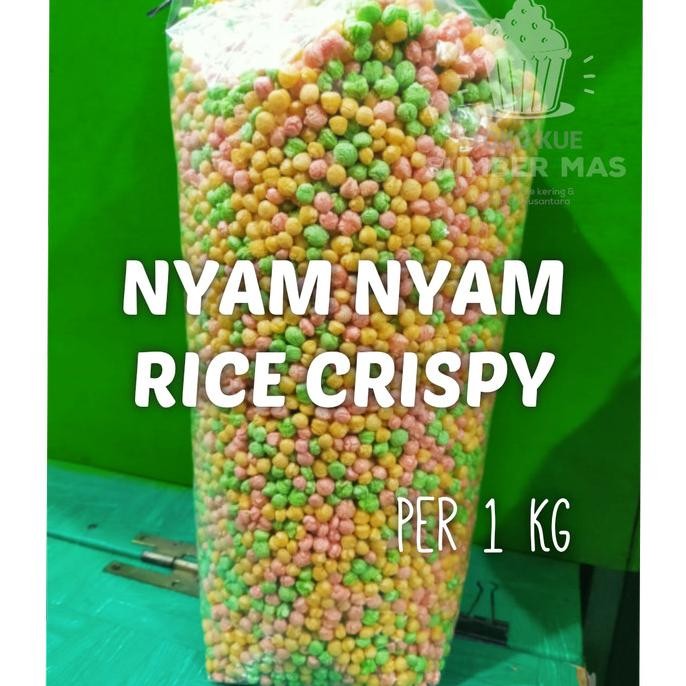 

trius nyam nyam / rice crispy /crispy rice 1 kg