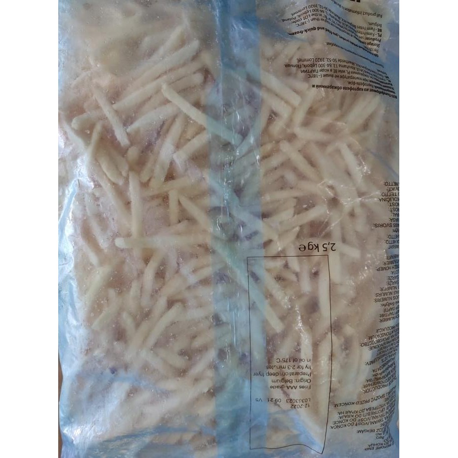 

trius potato kentang reguler kemasan 2,5 kg