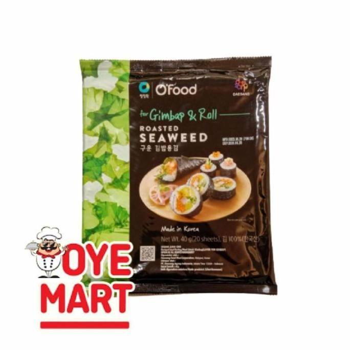 

stav sushi nori laver for gimbap 40gr 20 lembar rumput laut