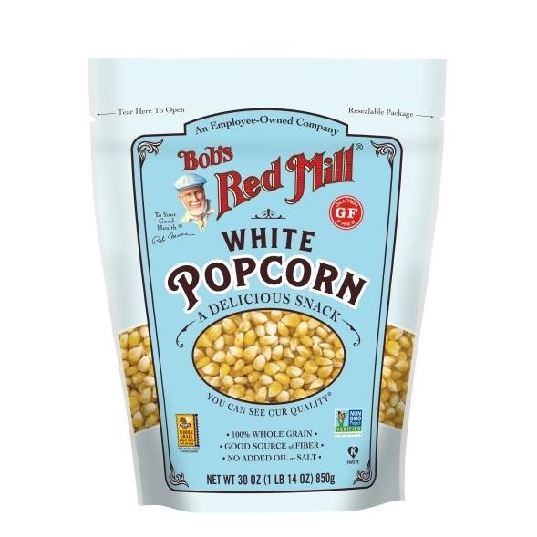 

stav bob's red ll white popcorn 850 gr bobs gluten free pop corn putih
