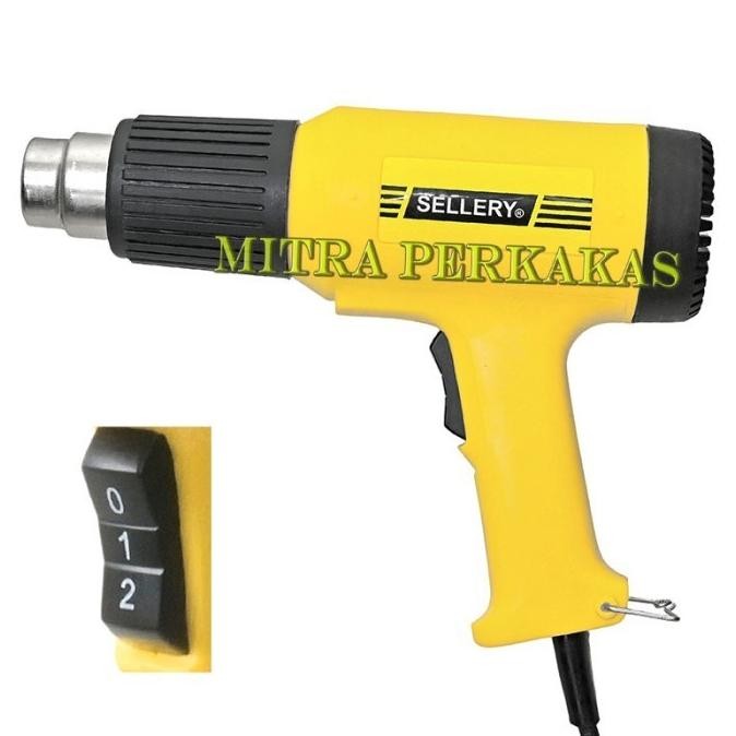 HOT GUN hot gun sellery/heat air gun/pemanas plastik low watt sellery original