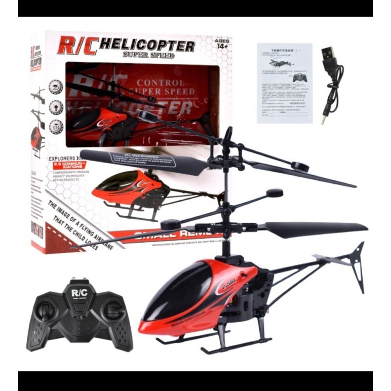 TERBARU Helikopter Induction Flight Exceed Mainan Terbang Remote Control Cas