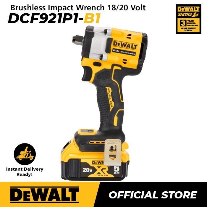 Dewalt Brushless Impact Wrench / Kunci Impact Baterai 18/20V DCF921P1