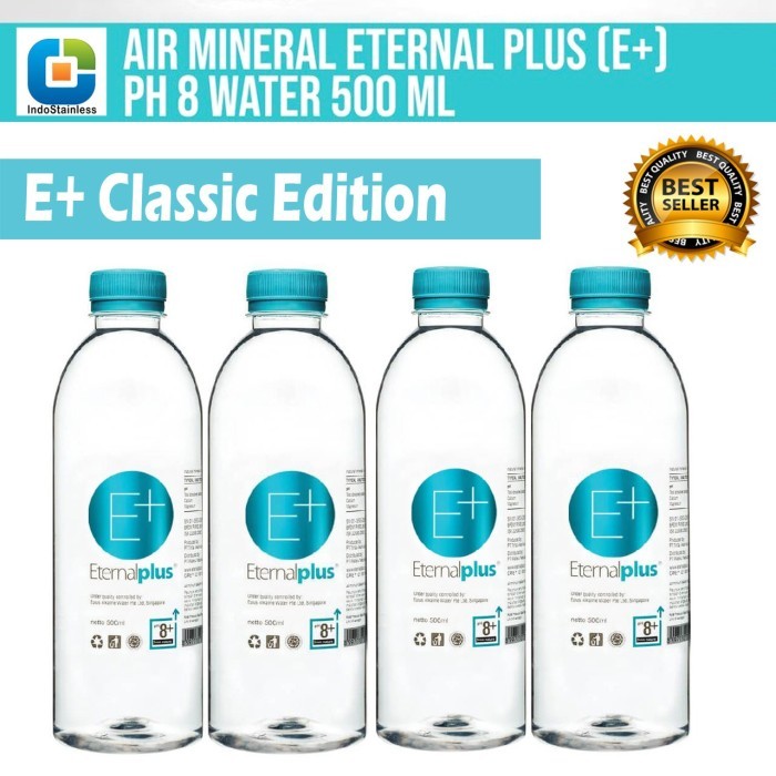 

[MINERAL] AIR MINERAL ETERNAL PLUS (E+) 500ML WATER FOR FAMILY PH 8+ A