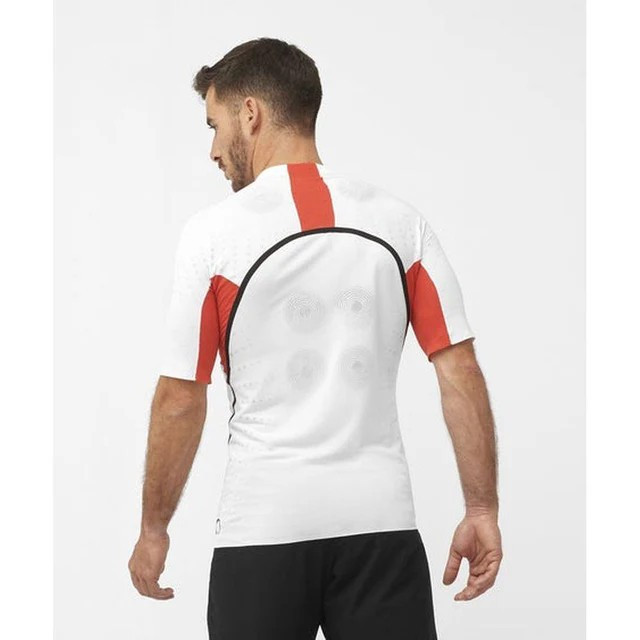 Salomon Men's S/LAB Speed Tee (White) running