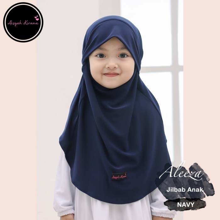 Aleeza Jilbab Anak French Khimar 25 tahun kerudung bayi aisyahkirana