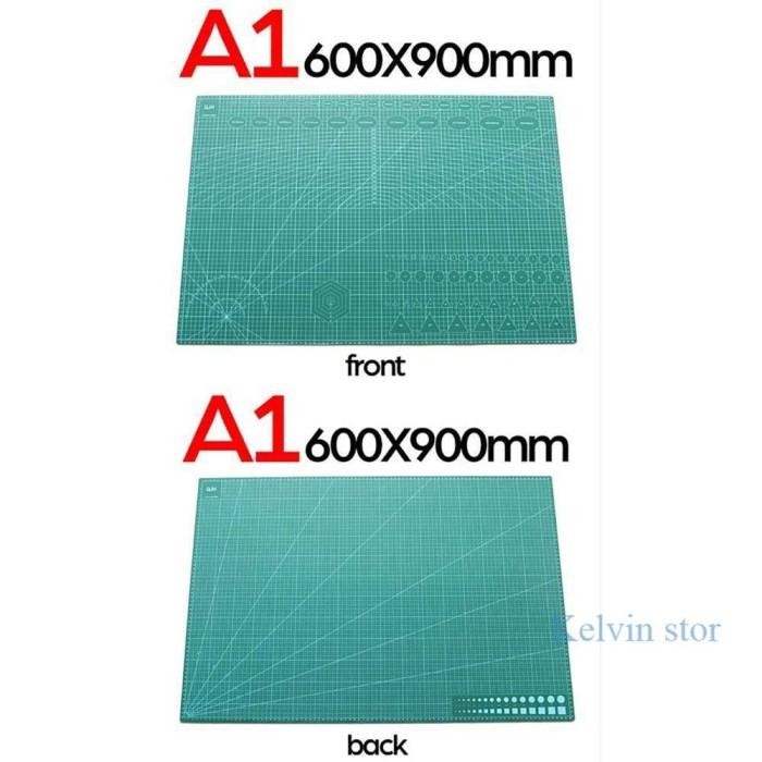 

ALAS POTONG A1 WORK CUTTING MAT PAD KERAJINAN KERTAS KAIN 90 X 60 CM