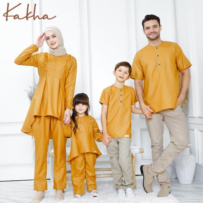 Kakha - Kareem Series (Gold) - Sarimbit Muslim Keluarga
