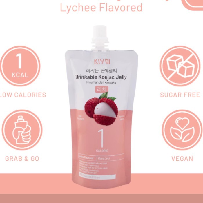 

KIYOI Lychee Konjac Jelly 150ml