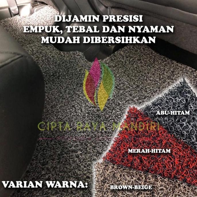 Karpet Lantai Mie / Karpet Mobil Motor Mie Meteran Motif 2 Warna