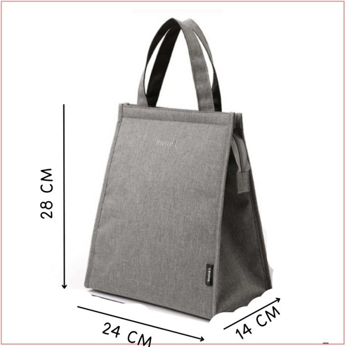 Lunch bag aesthetic korean style Tas Makan Siang Cooler bag