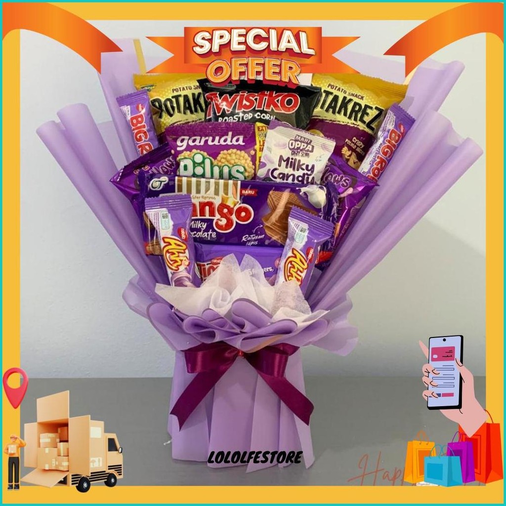 

All Season Bouquet Snack Small Size Termurah Banget