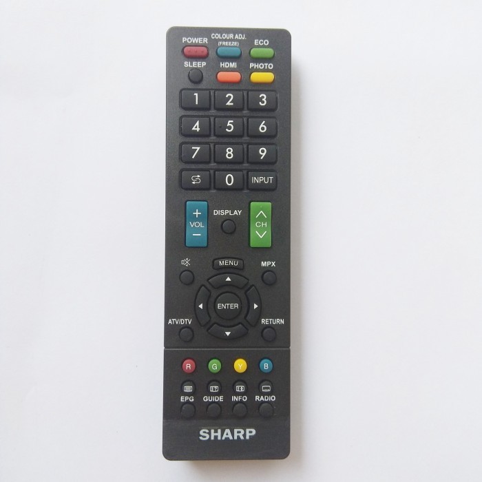 REMOT/REMOTE TV SHARP LCD/LED/PLASMA AQUOS