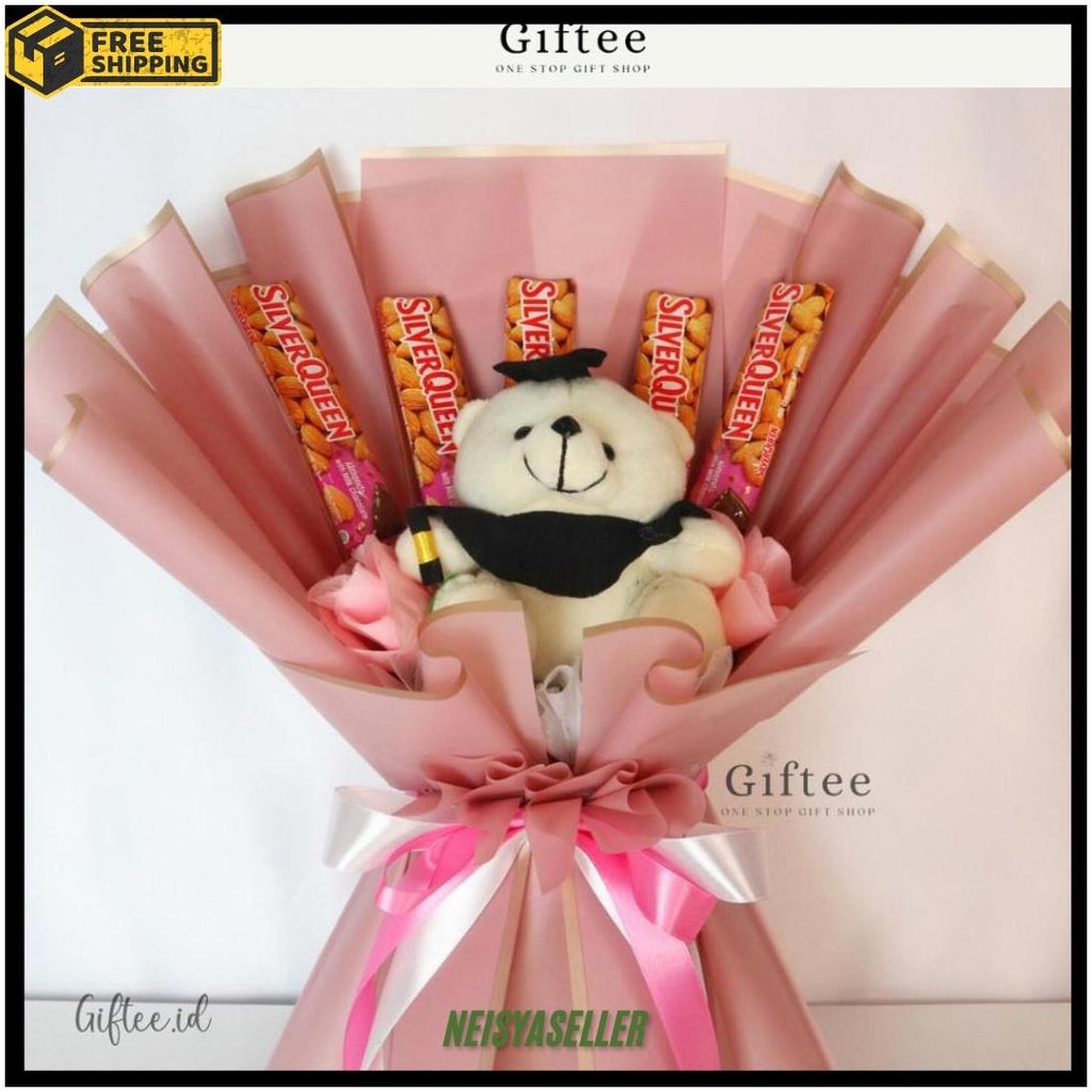 

Buket Coklat Boneka Amity Chocolate Bouquet Doll Medium Silver Queen Bucket Cokelat Bunga Flower Silverqueen Snack Murah Hampers Kado Hadiah Gift Wanita Cewek Ultah Ulang Tahun Birthday Graduation Wisuda Sidang Sempro Anniversary Valentine By Giftee Id