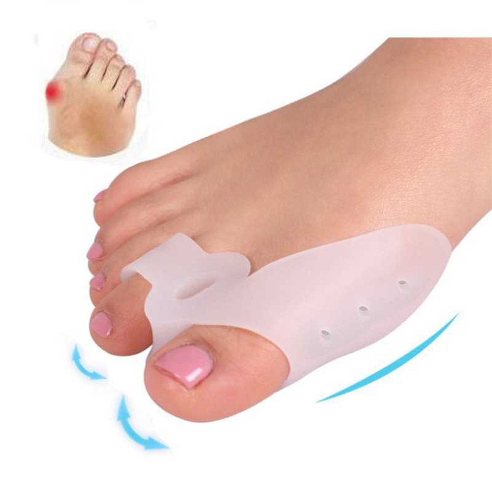 PUTIMI Sleeve Korektor Tulang Jempol Hallux Valgus Orthotics Putih
