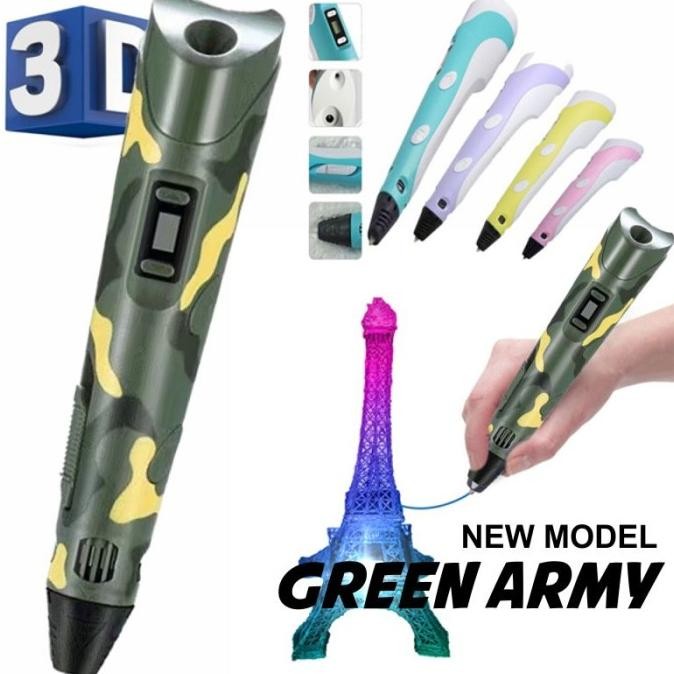 

Pena 3 dimensi 3D pen Generation 2 new model ultra slim stereoscopic