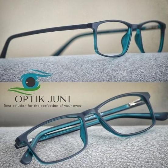 frame kacamata | kacamata minus kotak fashion anti radiasi 9671 Terlaris