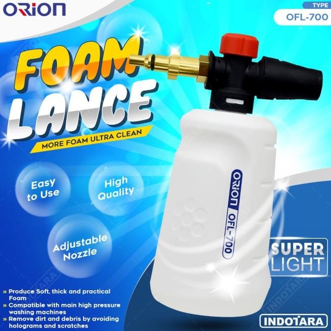 Foam Lance Snow Wash Jet Cleaner Orion - Ofl700