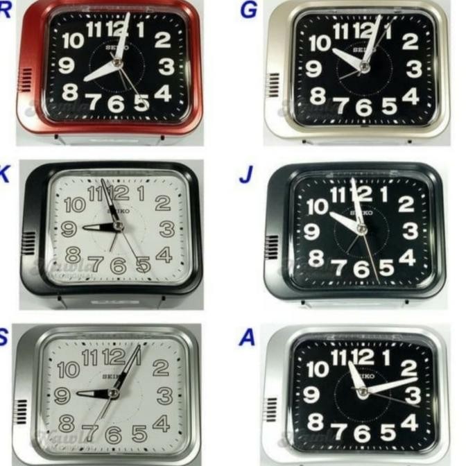 Qhk028 Jam Weker Seiko Original