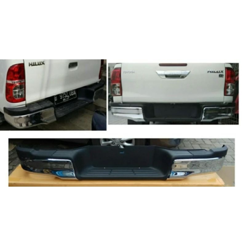 bumper belakang hilux revo model ori/bumper belakang hilux ori/bumper belakang toyota hilux