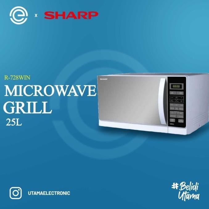Sharp Microwave Oven 25 Liter - R728(W)In