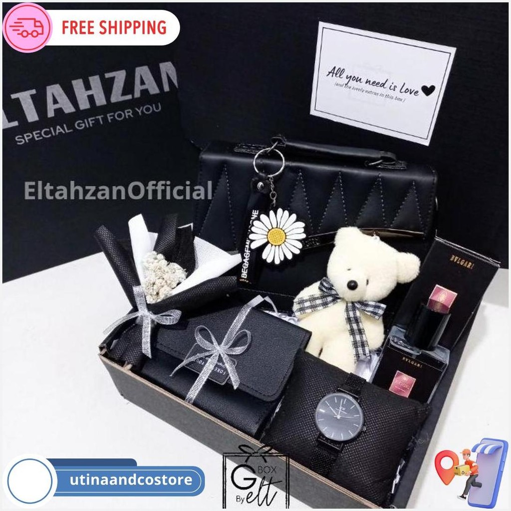 

Gift Box Tas Daisy Cewek Premium Hampers Cewek Kado Ulang Tahun Birthday Wisuda Termurah Banget