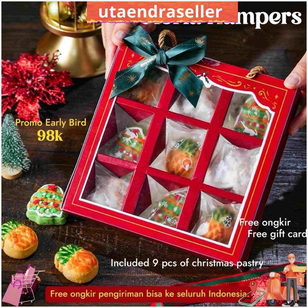 

Christmas Hampers /Hampers Natal / Kado Natal / Christmas Gift / Parsel Natal Gratis Ongkir