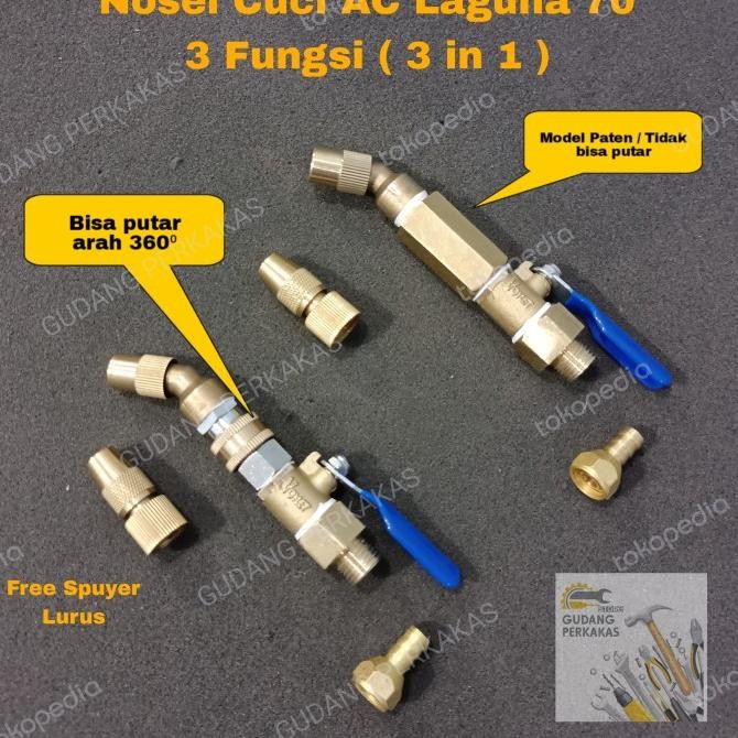 Nosel Cuci Ac Universal - Lakoni Laguna70 Pompa Dc Jet Washer Cleaner