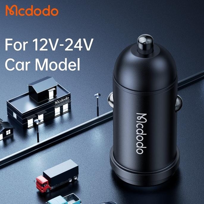 Mcdodo Car Charger Mobil Iphone 8 X Xr Xs 11 12 13 14 Pd Fast Charging