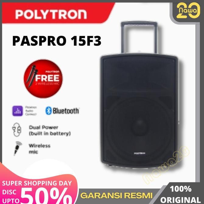 Professional Active Speaker Polytron Paspro15F2/Paspro 15F2