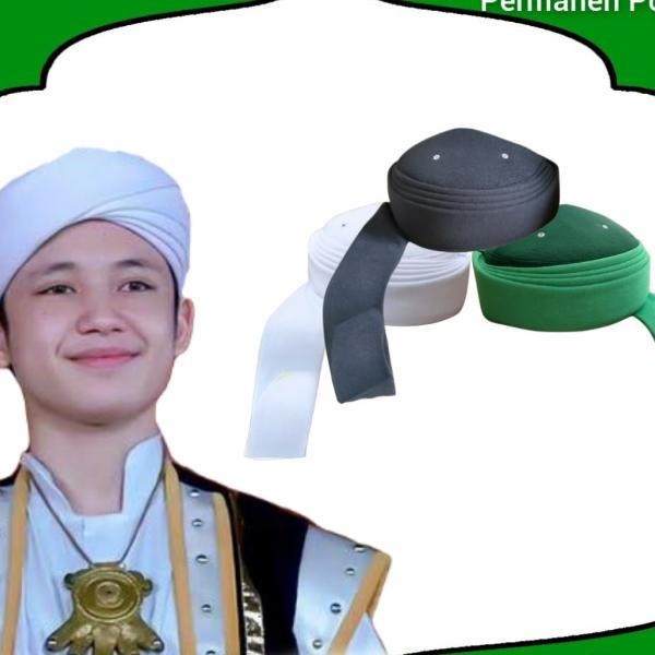 Peci Imamah Permanen 3 Meter Polo Opiah Imamah Permanen