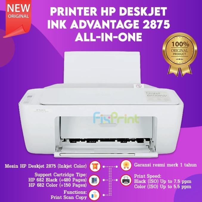 Printer Hp Deskjet 2776 Wifi Bluetooth Print Scan Copy All-In-One