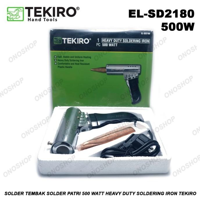 Solder Tembak Solder Patri 500 Watt Heavy Duty Soldering Iron Tekiro