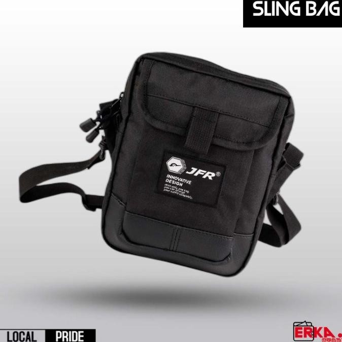 Tas Selempang Pria Sling Bag Pria Original Distro JFR ET12 Polyester