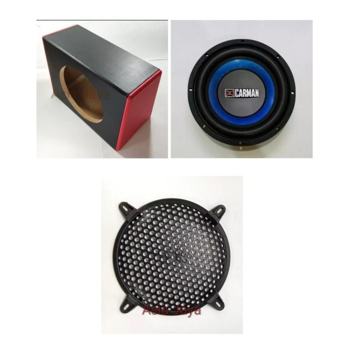 Paket Combo Speaker Subwoofer 12 Inch CM 1278 Plus Box 12 Inch & Tutup Terlaris