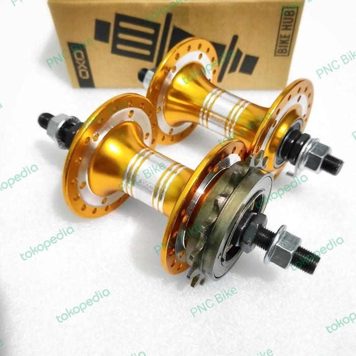 Oxo Hub 36 Hole Depan Belakang Bearing Sepeda Bmx Cmx Cruiser