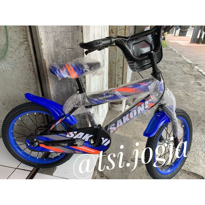 Sepeda Anak Bmx 16 Sakoni Black Bird Usia 3-6Th