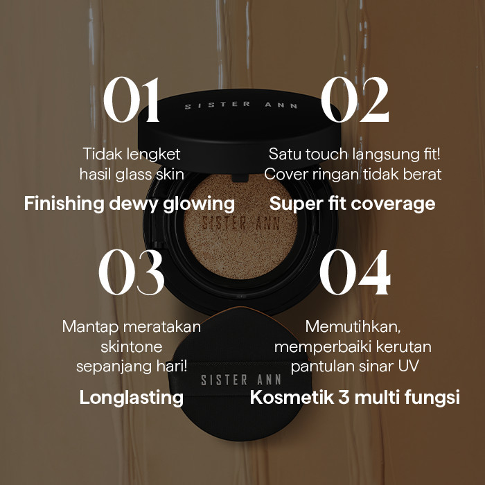 Sister Ann Smart Fit Cover Cushion (4 Colors)