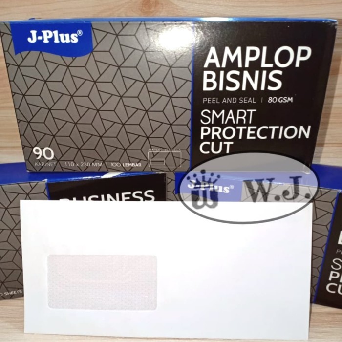 MURAH Amplop J-PLUS (Kabinet) Kaca Kiri.
