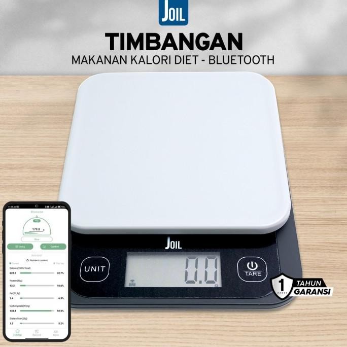 Timbangan Makanan Kalori Diet Bluetooth Smart Food Scale Digital Joil