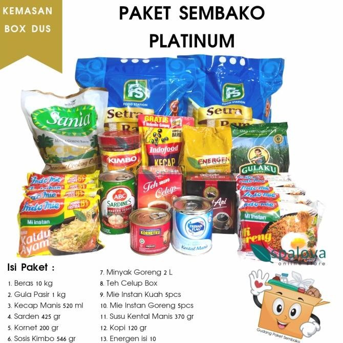 

Paket Sembako Platinum