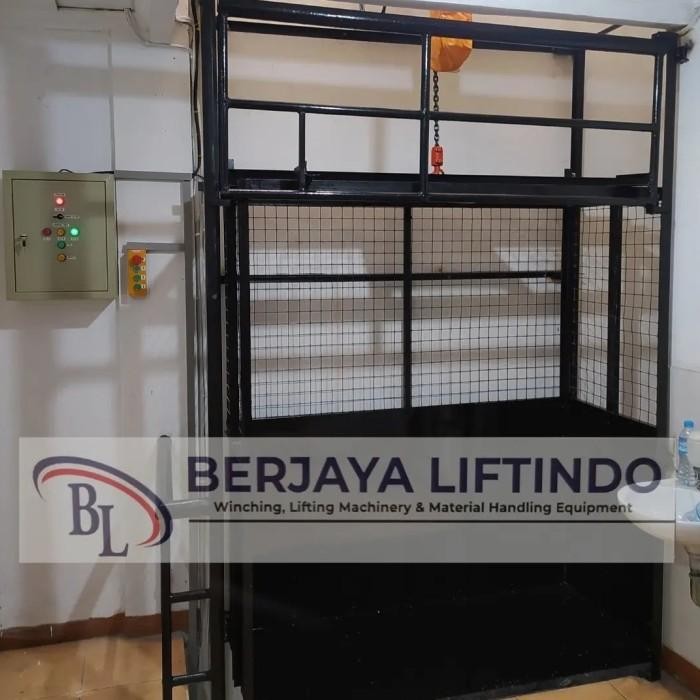 Lift makanan / Lift barang / Lift cargo / Lift industri minimalis Terbaik
