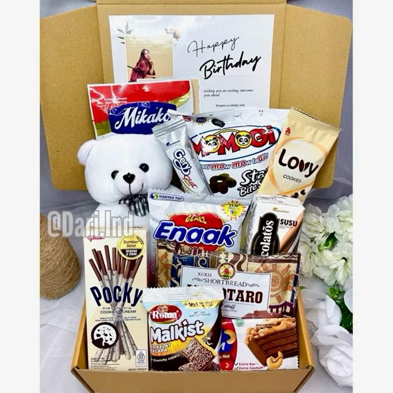 

qw-7 SNACK BOX Kado Ulang Tahun / Hampers Snack Murah / Buket Snack / Buket Jajan / Kado Ulang Tahun / Hadiah Ulang Tahun / Hadiah Valentine / Kado Valentine / Kado Anniversary / Hadiah Anniversary / Hadiah Birthday / HAMPERS CEWEK / Kado Natal Premium