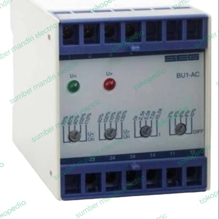 PROMO AC VOLTAGE RELAY BU1-AC 230VAC WOODWARD SEG MURAH