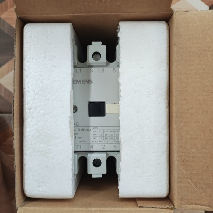 PROMO KONTAKTOR 3TF46 80A 3P 380VAC SIEMENS MURAH