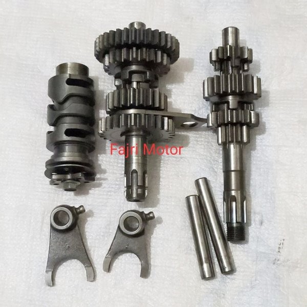 Gigi Rasio Gearbox Ratio Tranmisi Suzuki Shogun 125 - Shogun 125 Sp Old - Suzuki Arashi Original Gig